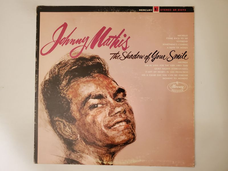 Johnny Mathis The Shadow of Your Smile vinyl record